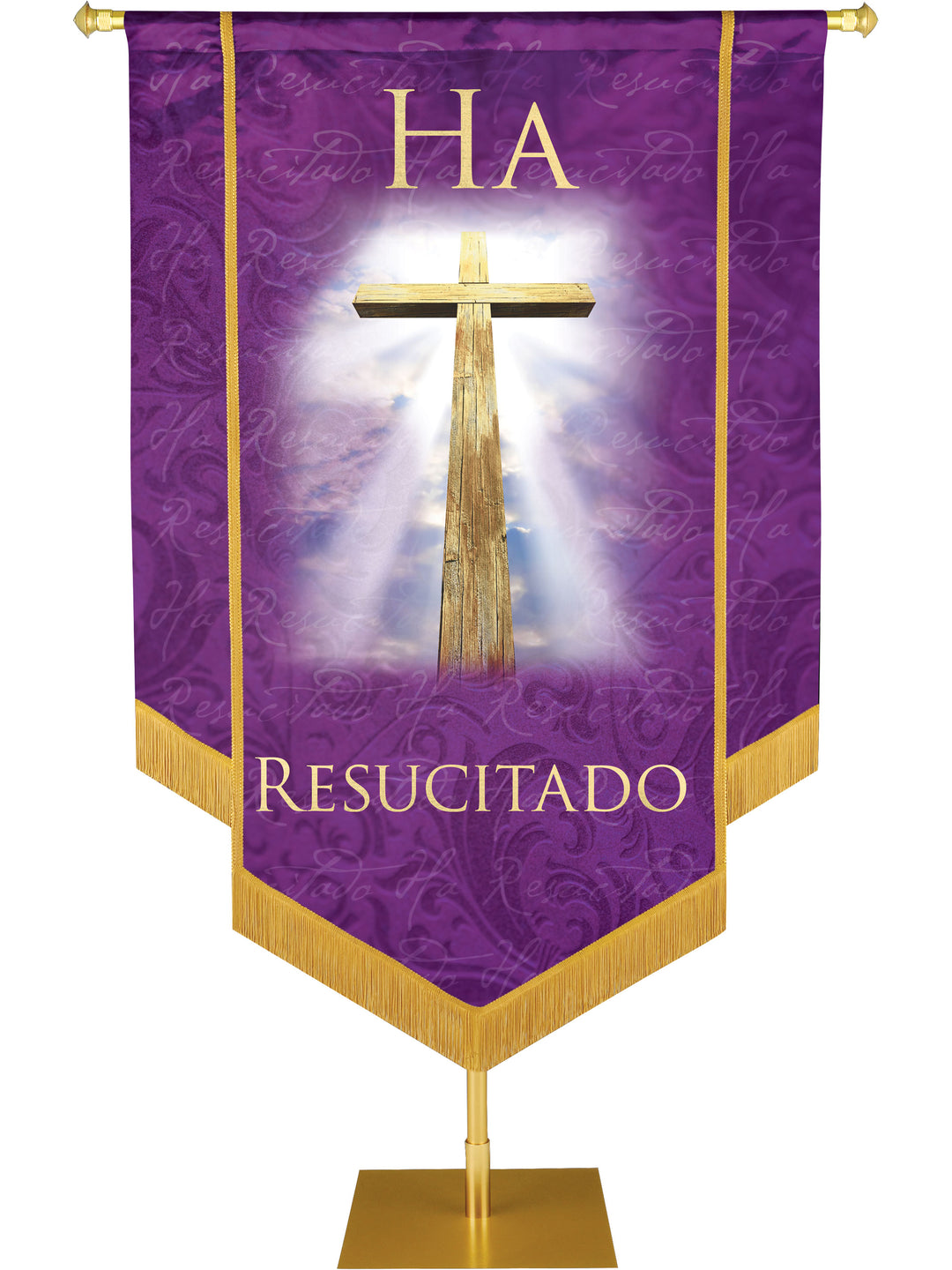 Ha Resucitado Embellished Banner - Handcrafted Banners - PraiseBanners