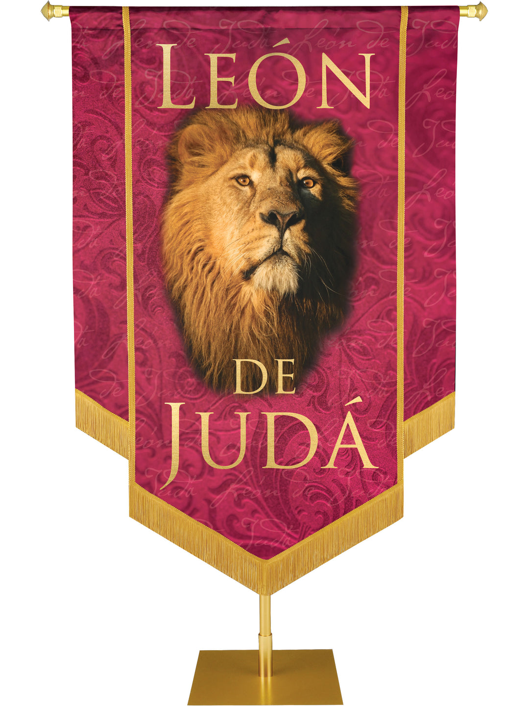 Leon De Juda Embellished Banner - Handcrafted Banners - PraiseBanners