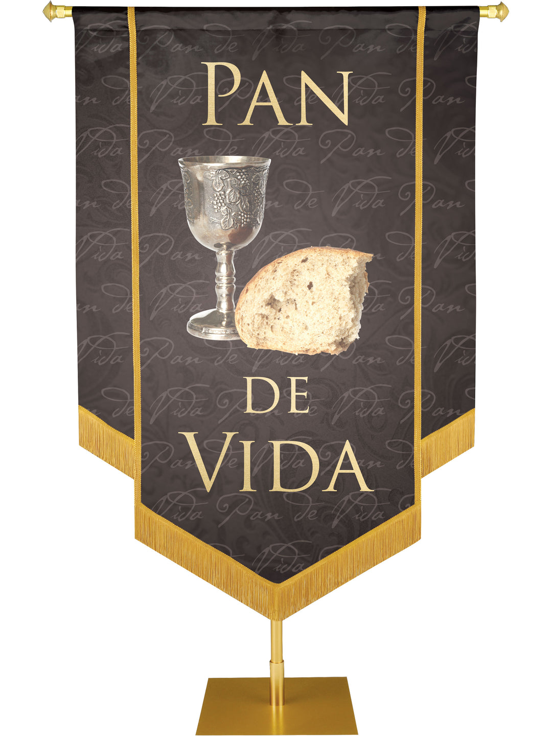 Pan De Vida Embellished Banner - Handcrafted Banners - PraiseBanners