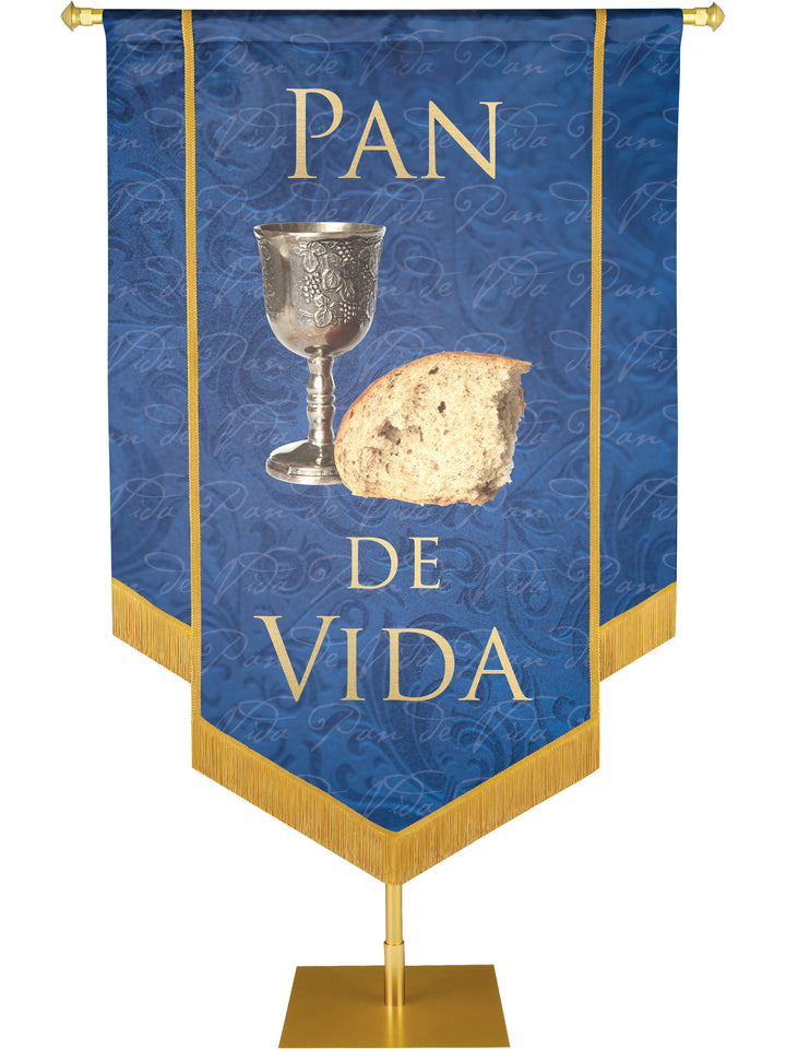 Pan De Vida Embellished Banner - Handcrafted Banners - PraiseBanners