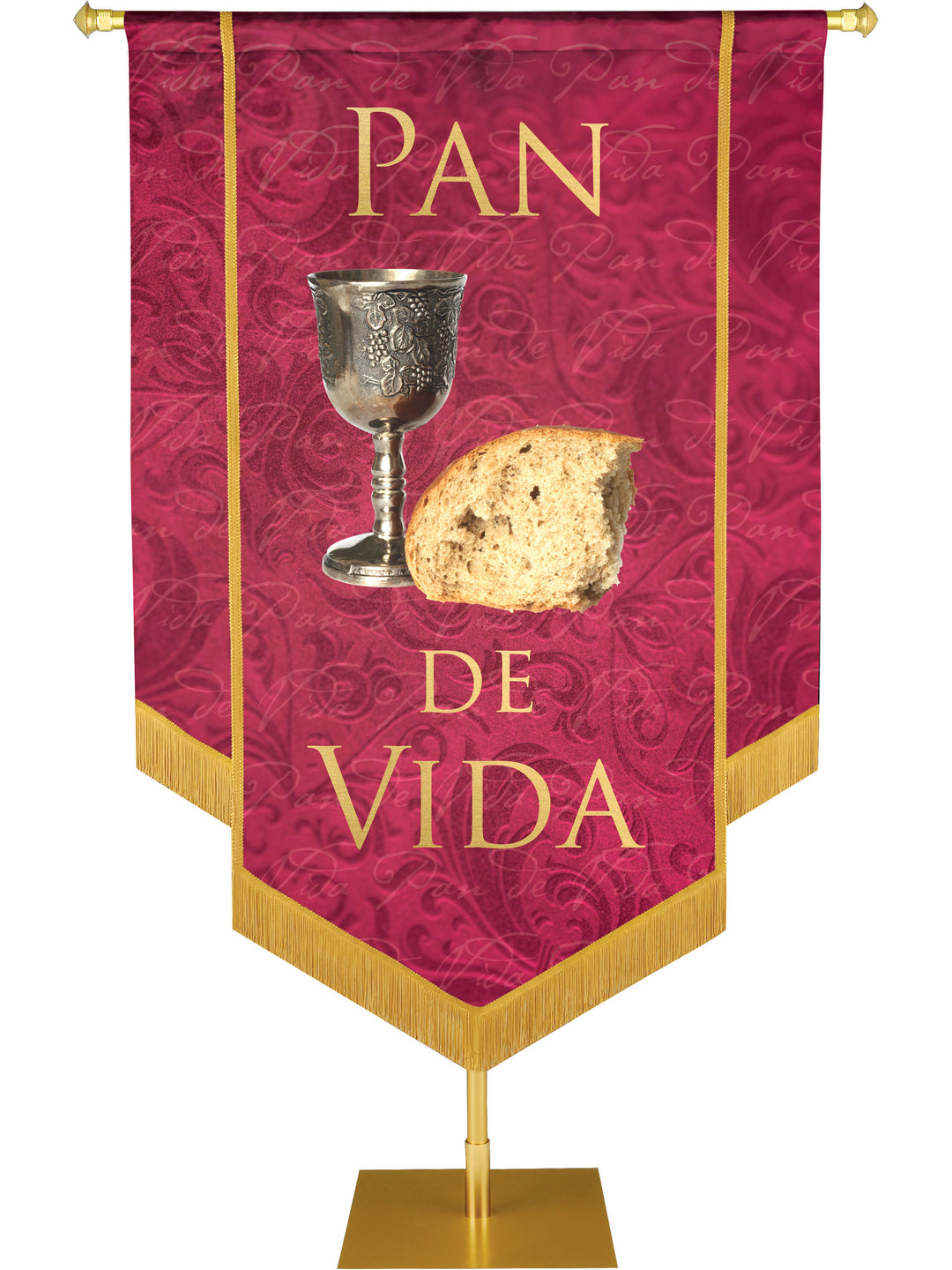 Pan De Vida Embellished Banner - Handcrafted Banners - PraiseBanners