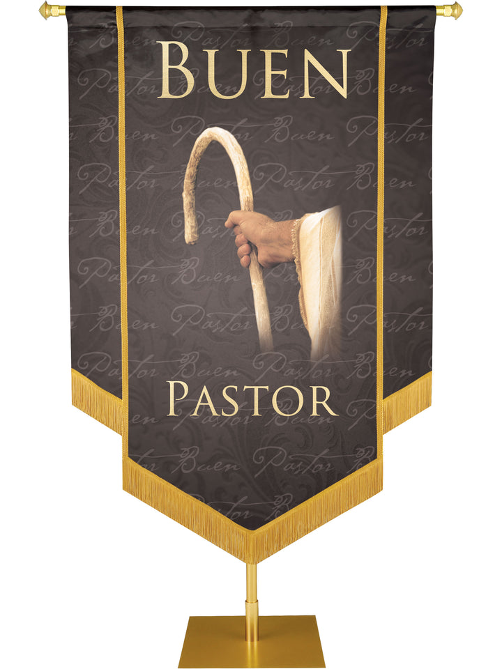 Buen Pastor Embellished Banner - Handcrafted Banners - PraiseBanners