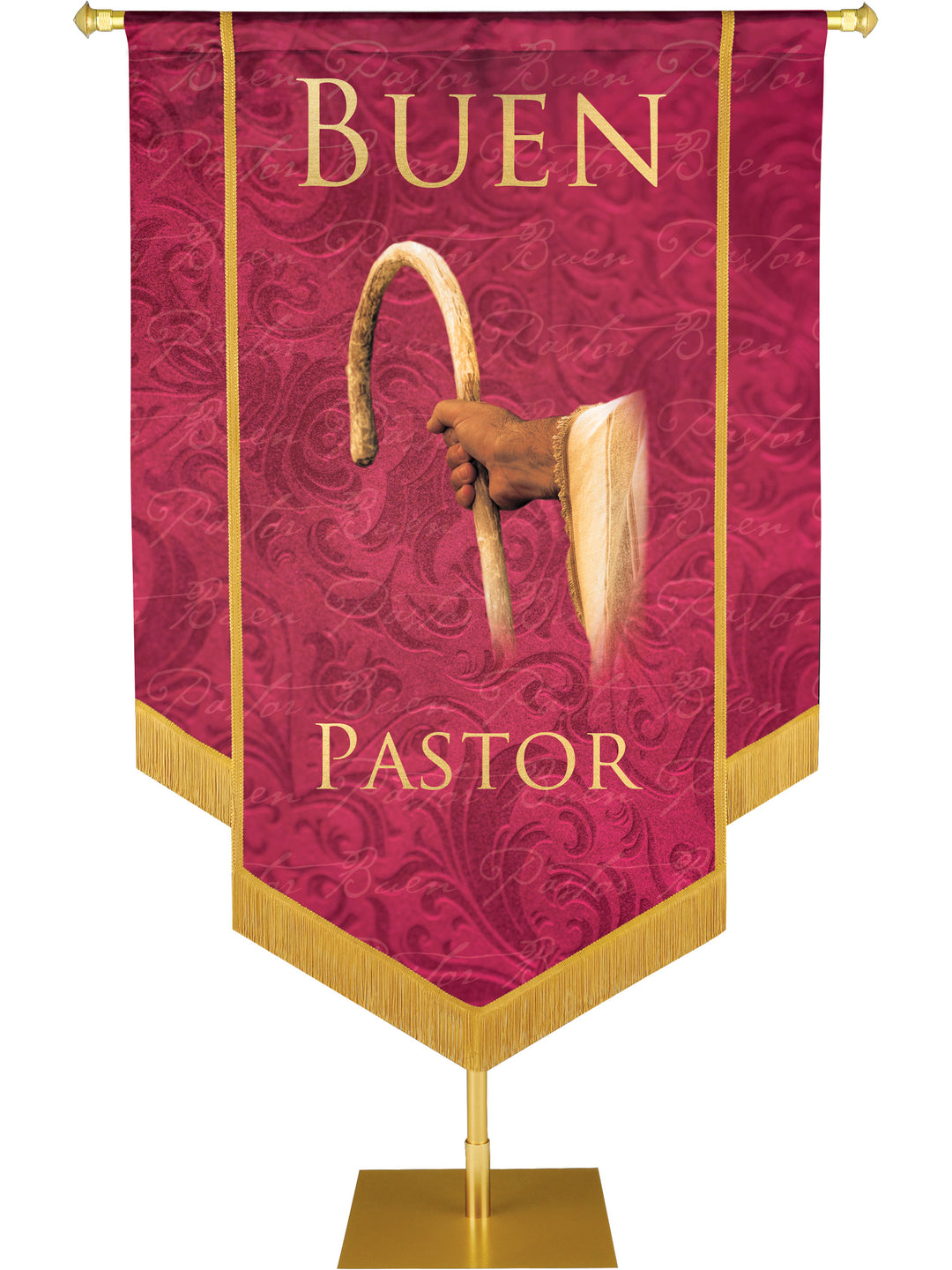 Buen Pastor Embellished Banner - Handcrafted Banners - PraiseBanners