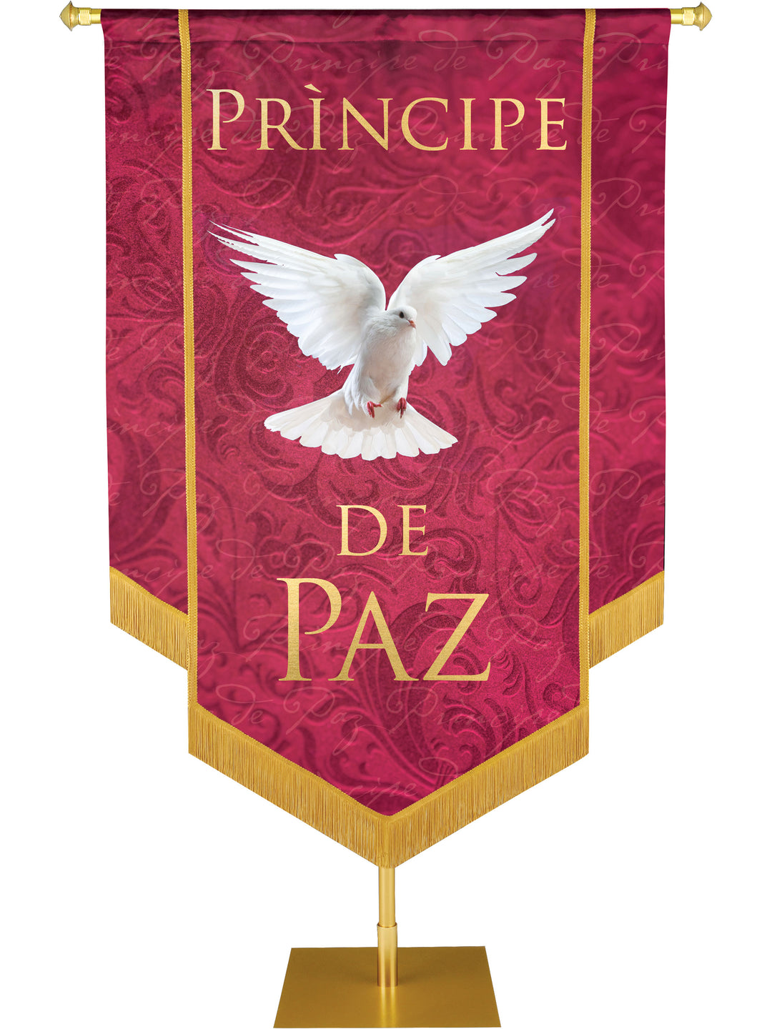 Principe De Paz Embellished Banner - Handcrafted Banners - PraiseBanners