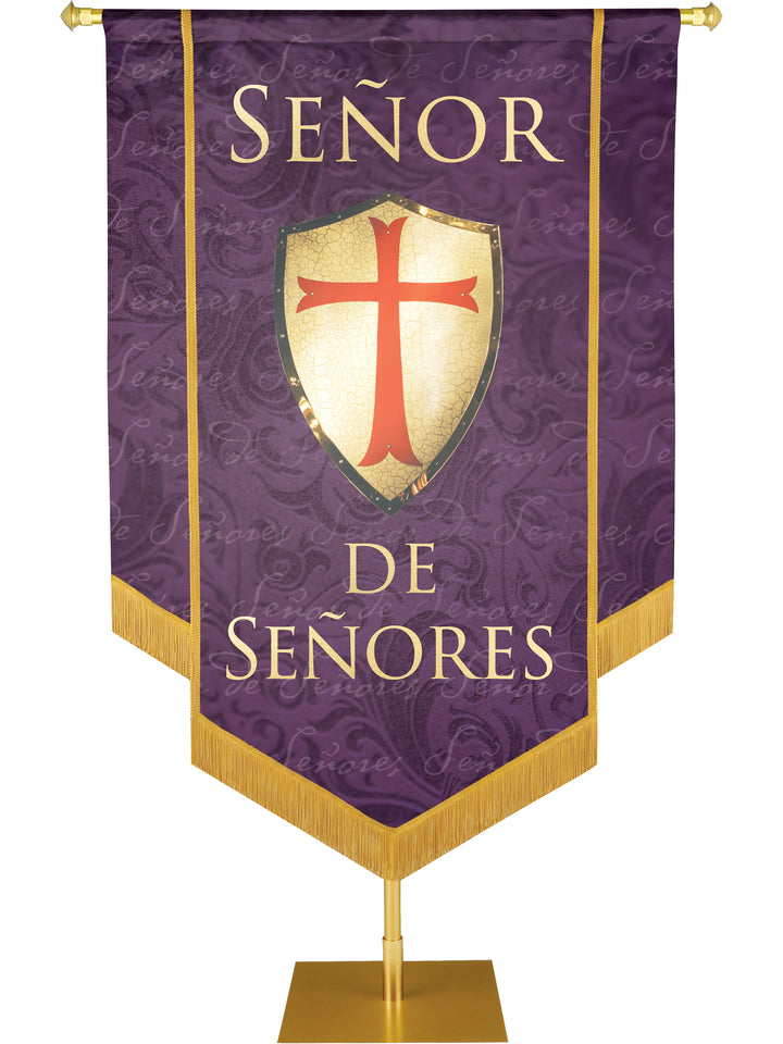 Senor De Senores Embellished Banner - Handcrafted Banners - PraiseBanners