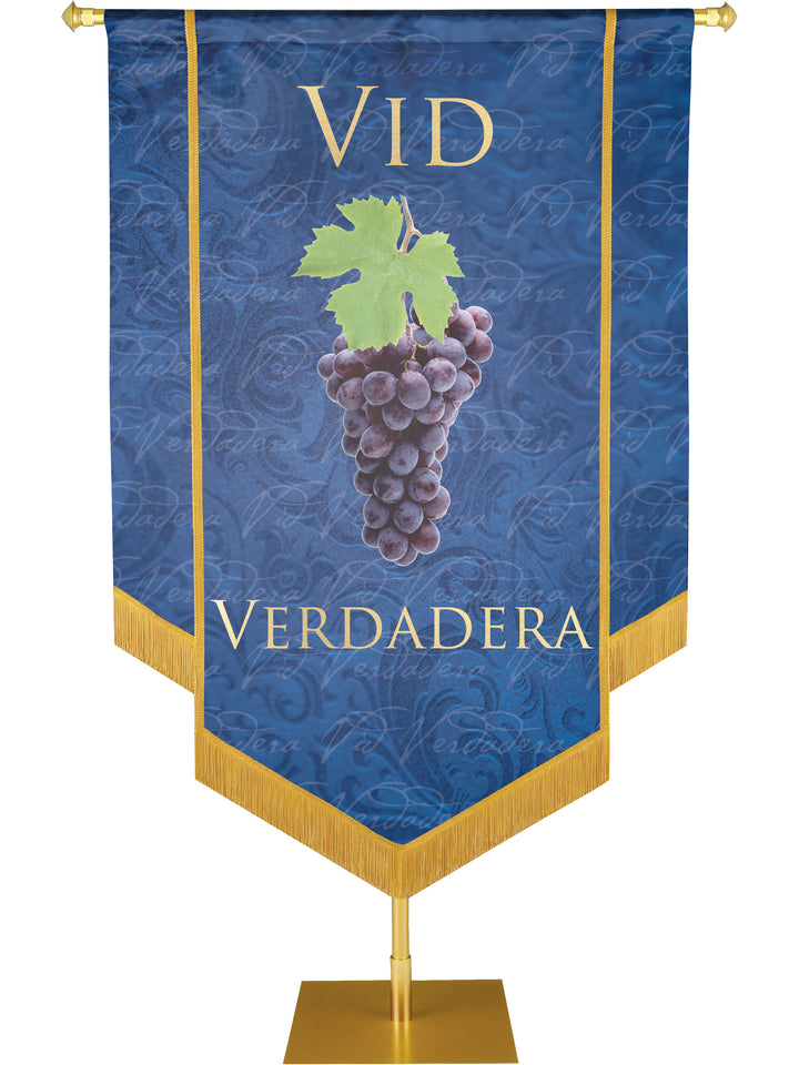 Vid Verdadera Embellished Banner - Handcrafted Banners - PraiseBanners