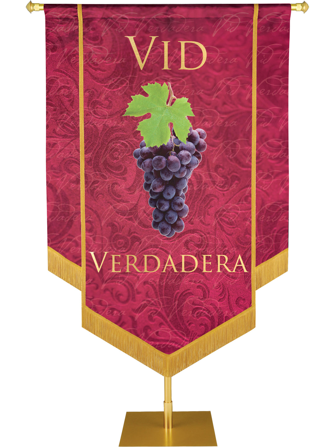 Vid Verdadera Embellished Banner - Handcrafted Banners - PraiseBanners