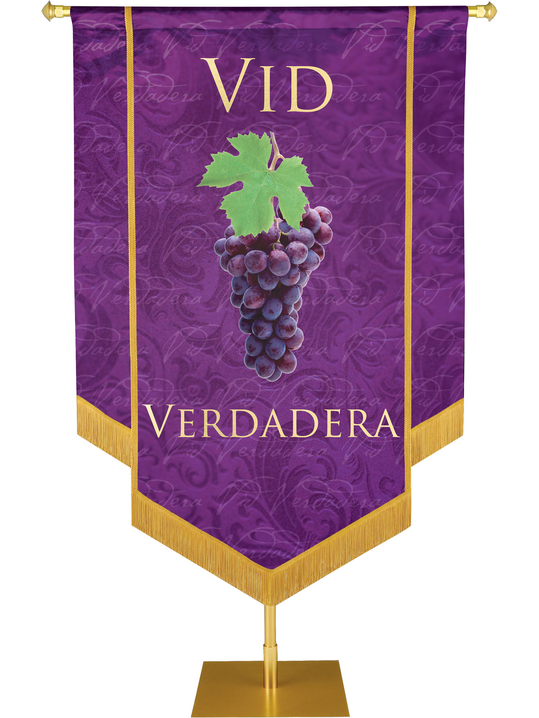 Vid Verdadera Embellished Banner - Handcrafted Banners - PraiseBanners