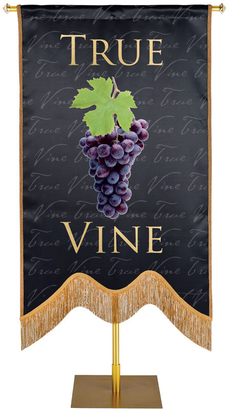 Names of Christ M-Shape True Vine Embellished Banner - Handcrafted Banners - PraiseBanners