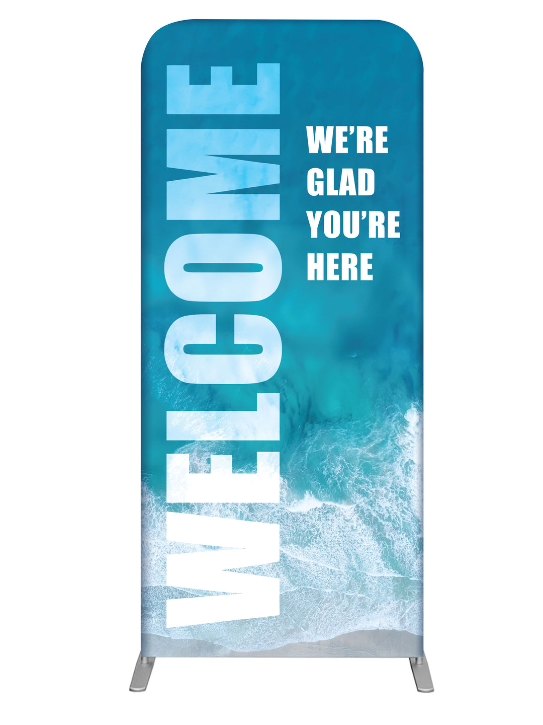 Ocean Tide Design Welcome Tube Display and Sleeve Banner Set