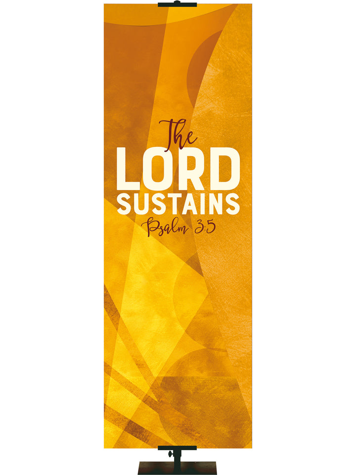 Promises of God The Lord Sustains - Year Round Banners - PraiseBanners