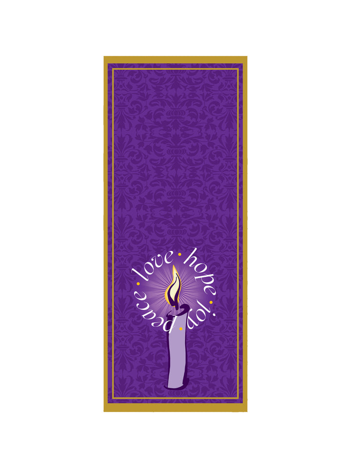 Advent Pulpit Scarf - Paraments - PraiseBanners