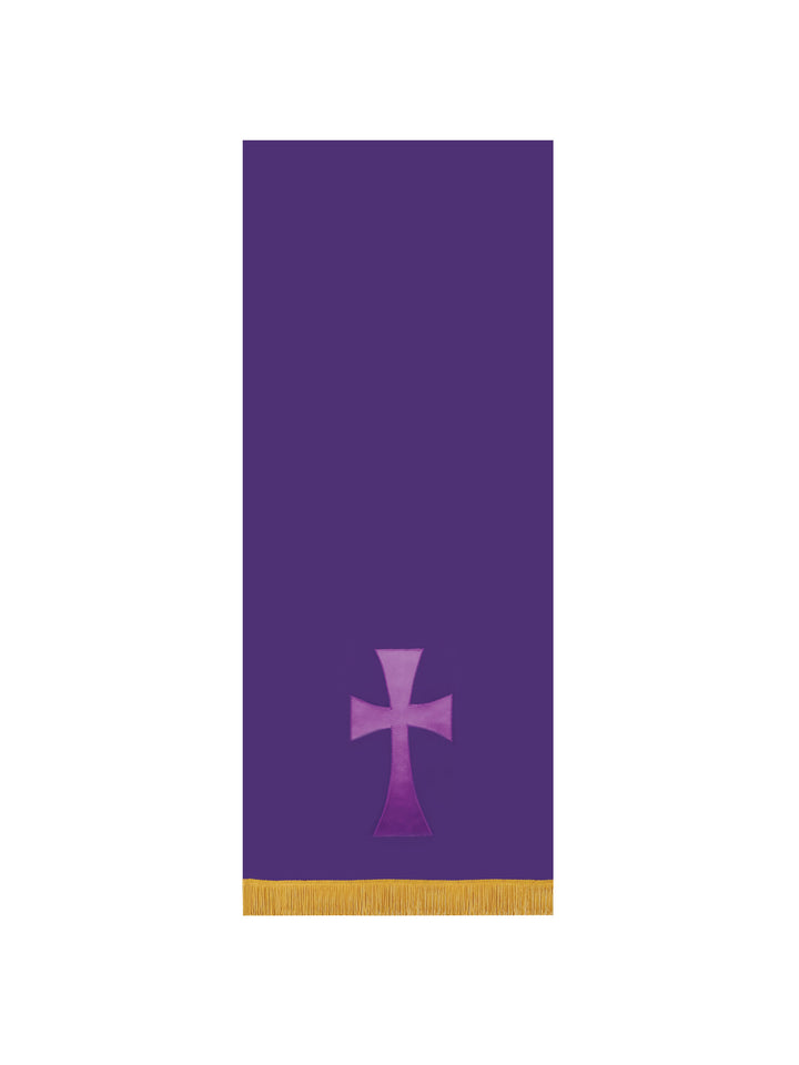 Pure & Simple Cross Pulpit Scarf - Paraments - PraiseBanners