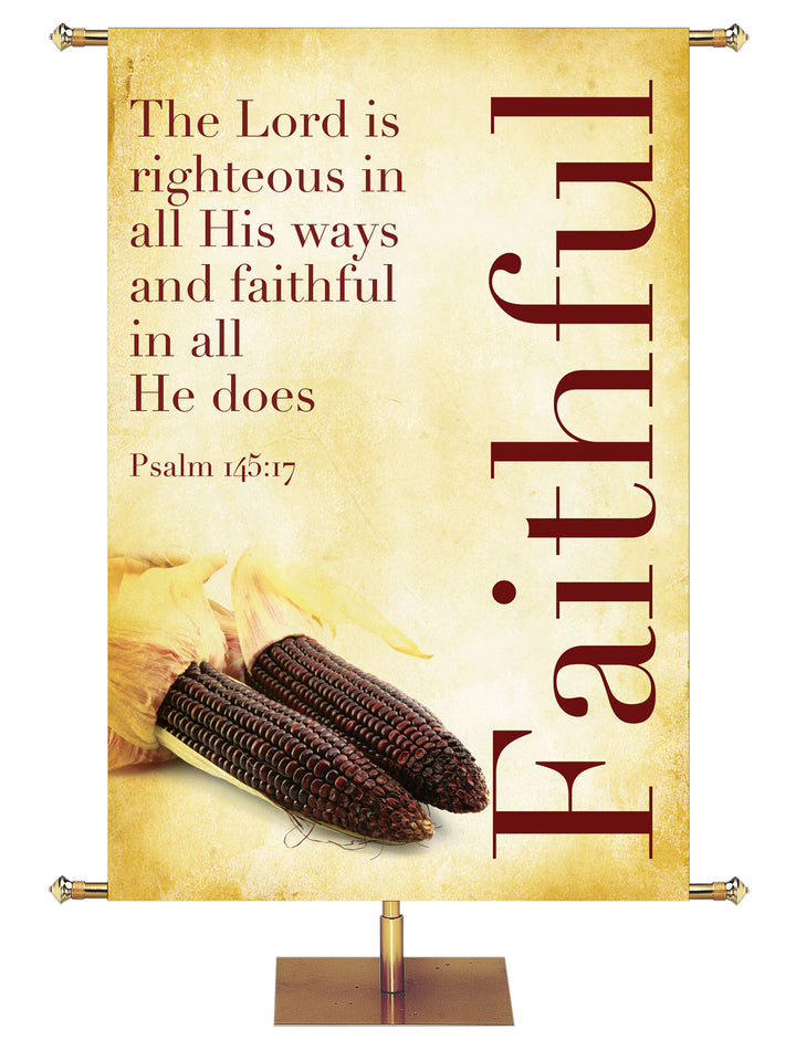 Thanksgiving Banner Faithful