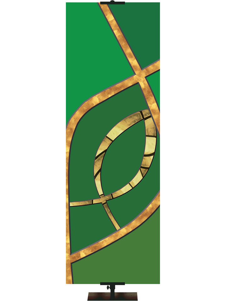 Christian Symbol - Fish - Liturgical Banners - PraiseBanners