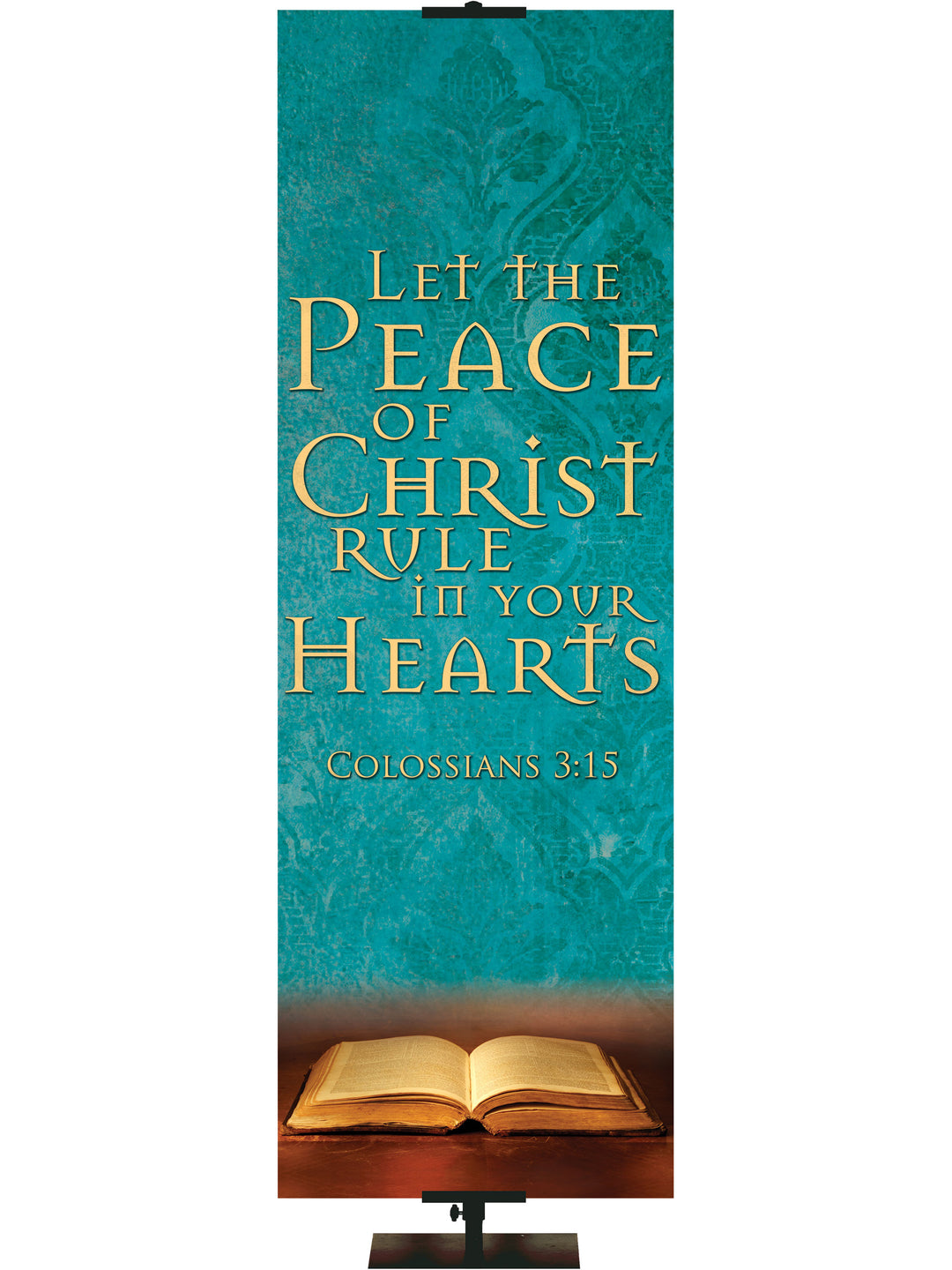 Scriptures For Life Let the Peace of Christ - Year Round Banners - PraiseBanners