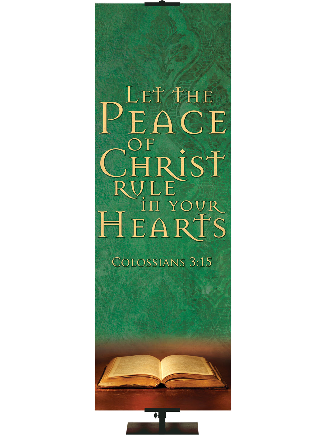 Scriptures For Life Let the Peace of Christ - Year Round Banners - PraiseBanners