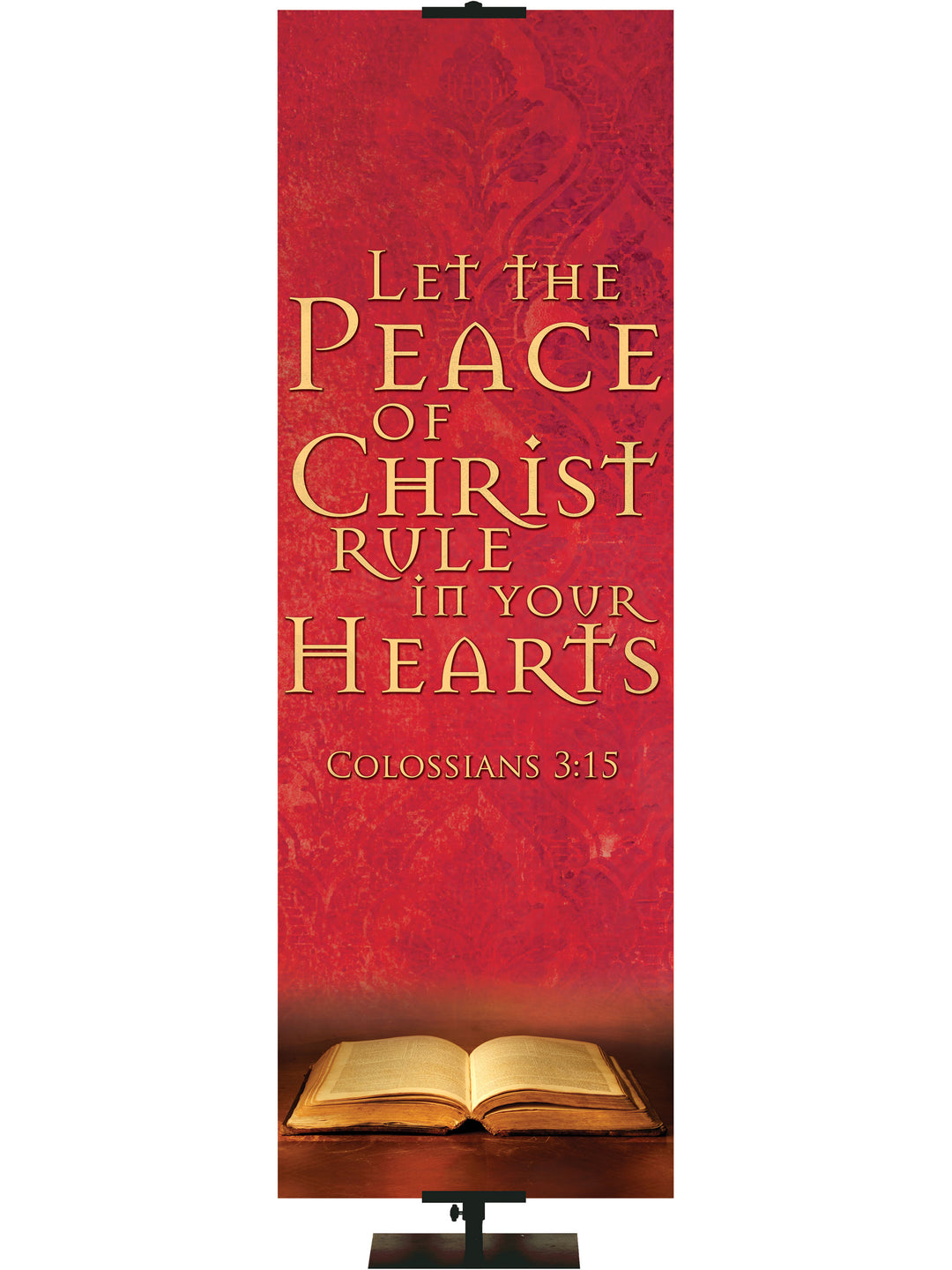 Scriptures For Life Let the Peace of Christ - Year Round Banners - PraiseBanners