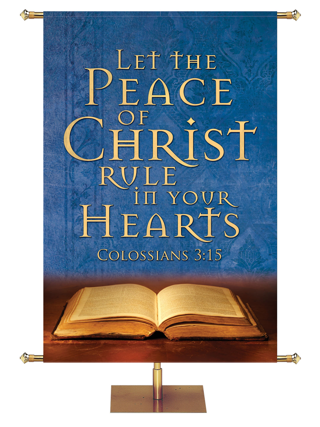 Scriptures For Life Let the Peace of Christ - Year Round Banners - PraiseBanners