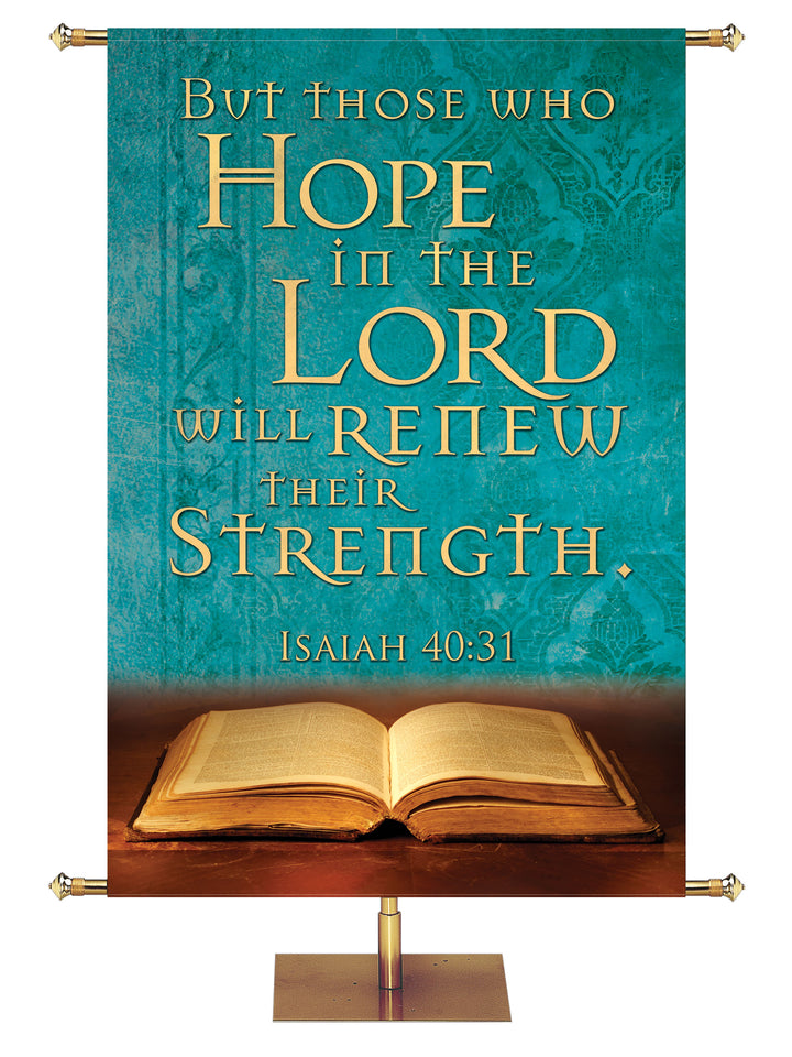 Scriptures For Life Hope in the Lord - Year Round Banners - PraiseBanners