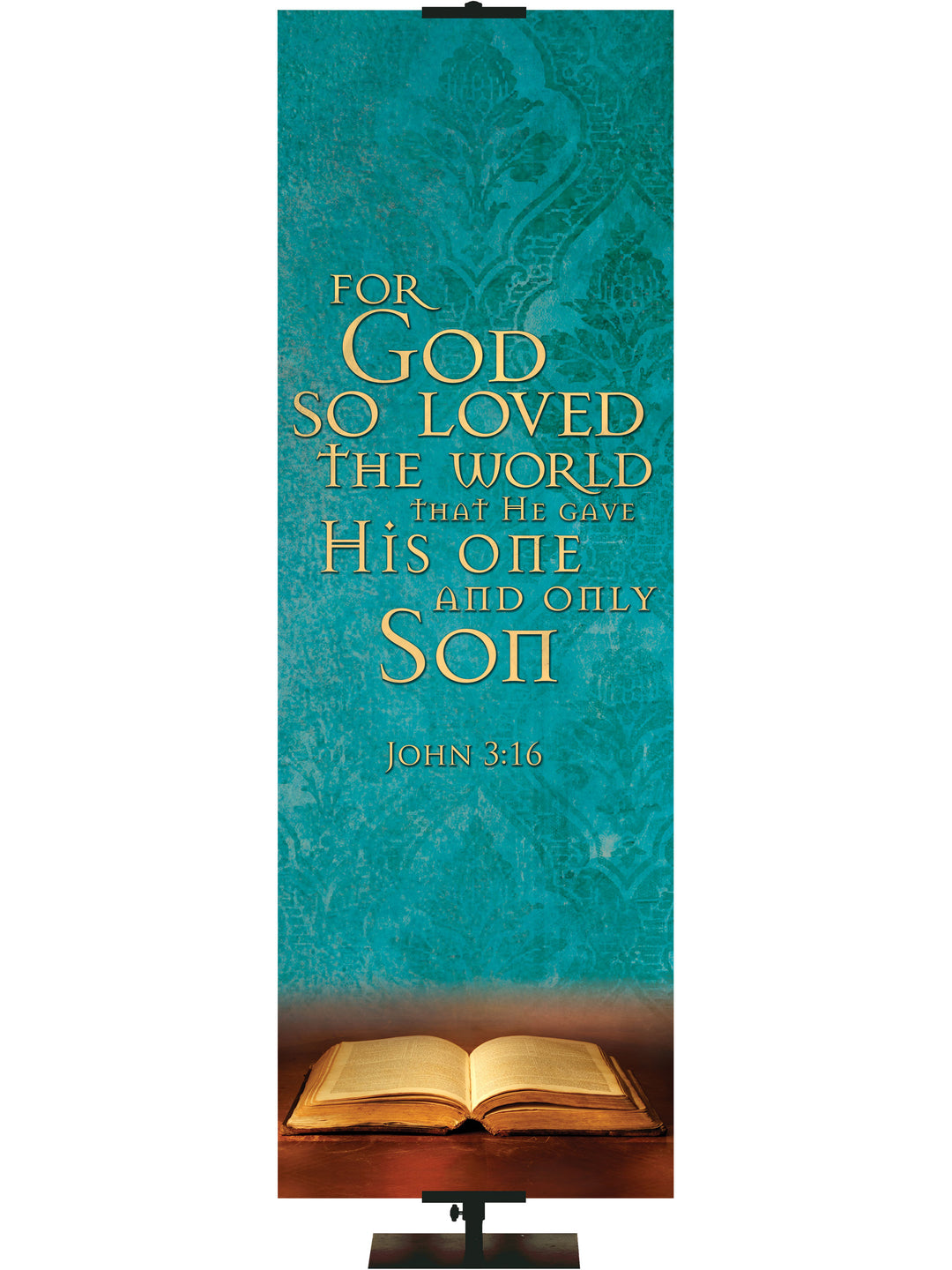 Scriptures For Life For God So Loved - Year Round Banners - PraiseBanners