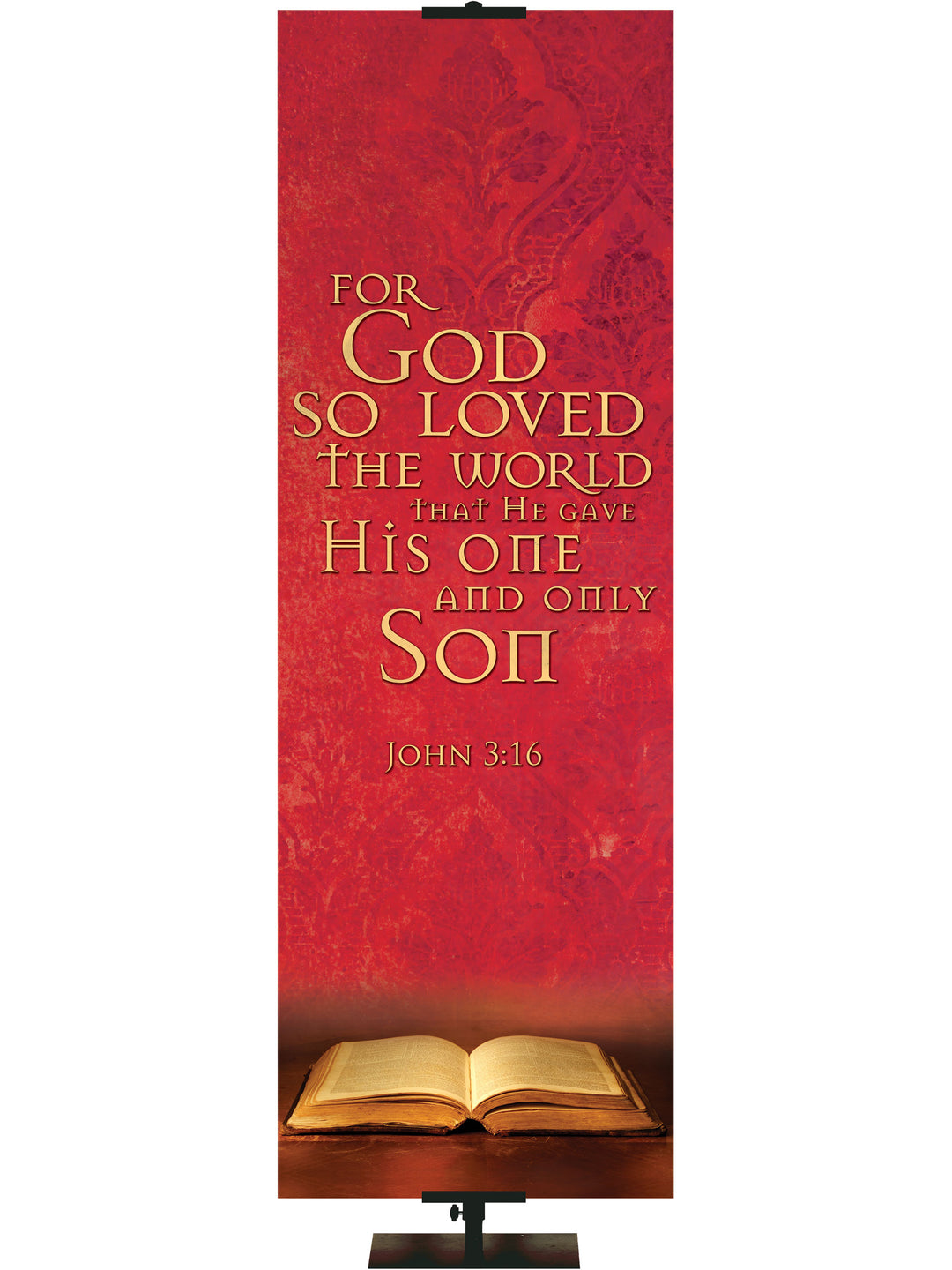 Scriptures For Life For God So Loved - Year Round Banners - PraiseBanners