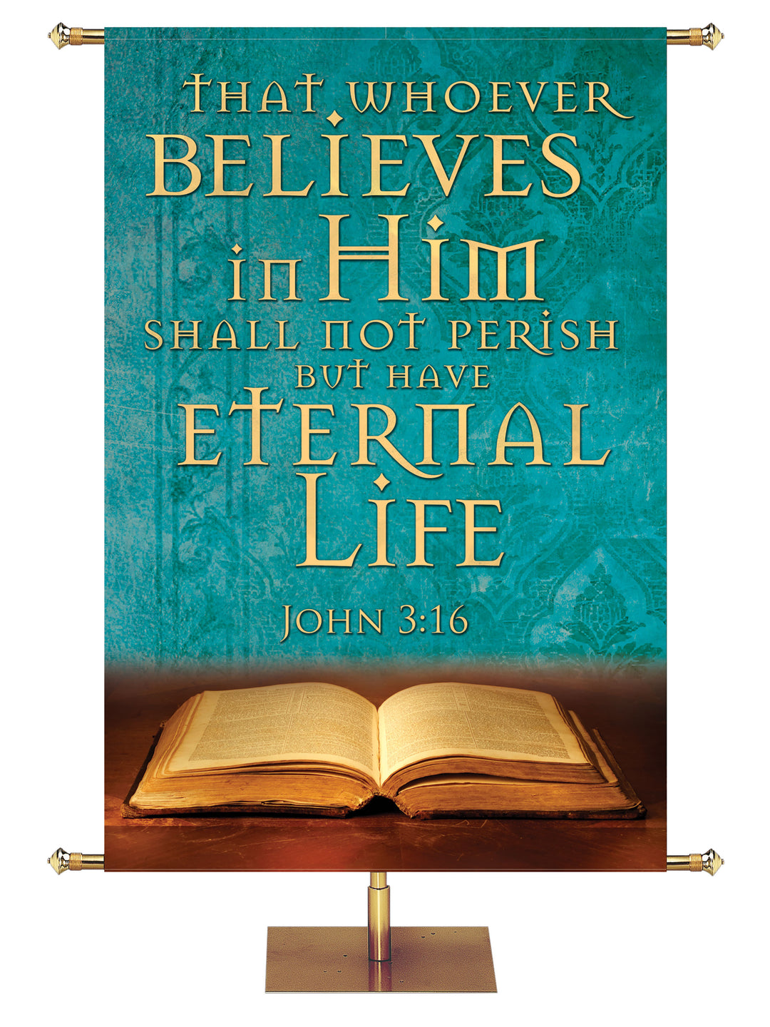 Scriptures For Life That Whoever Believes - Year Round Banners - PraiseBanners