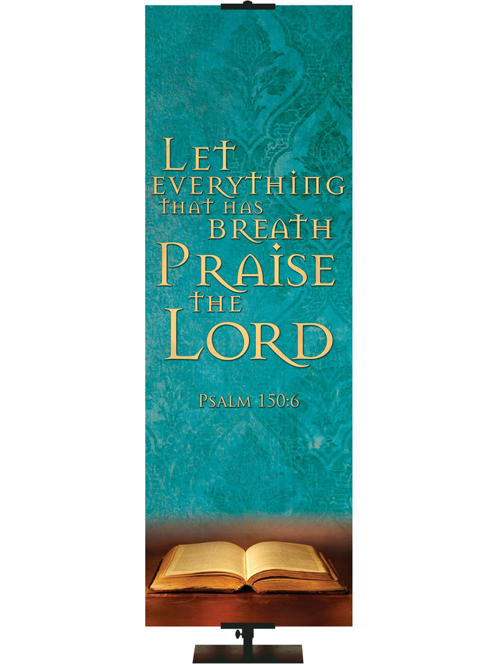 Scriptures For Life Praise the Lord - Year Round Banners - PraiseBanners