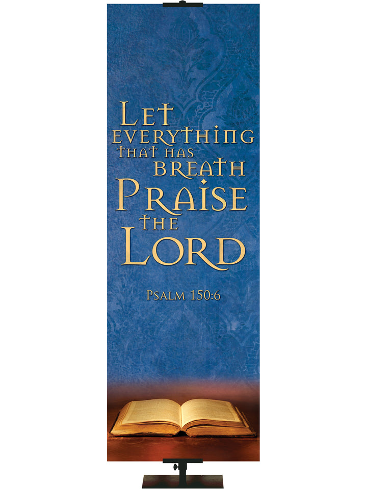 Scriptures For Life Praise the Lord - Year Round Banners - PraiseBanners