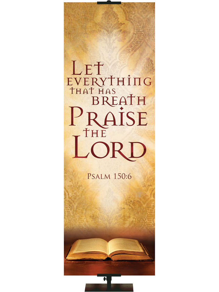 Scriptures For Life Praise the Lord - Year Round Banners - PraiseBanners