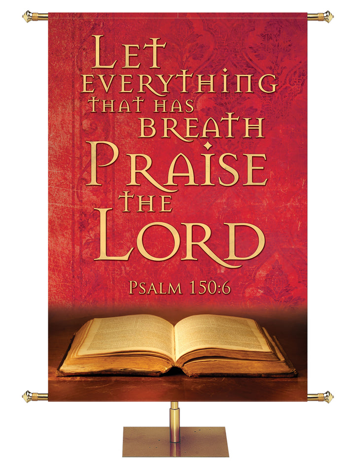 Scriptures For Life Praise the Lord - Year Round Banners - PraiseBanners