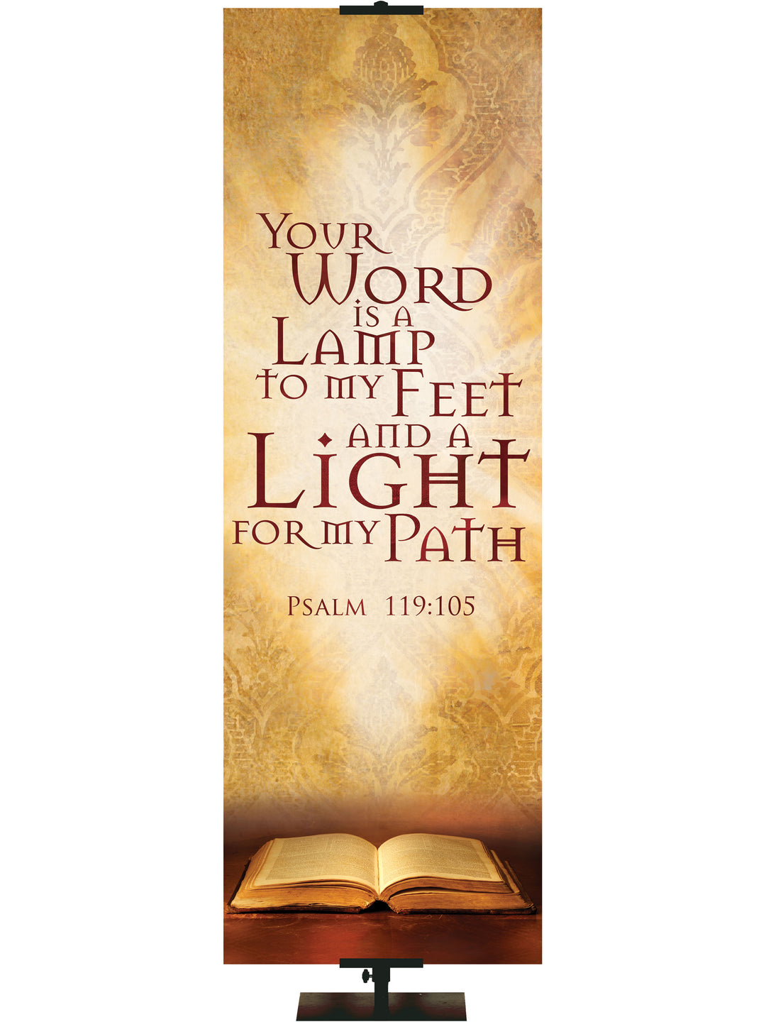 Scriptures For Life Your Word is a Lamp - Year Round Banners - PraiseBanners