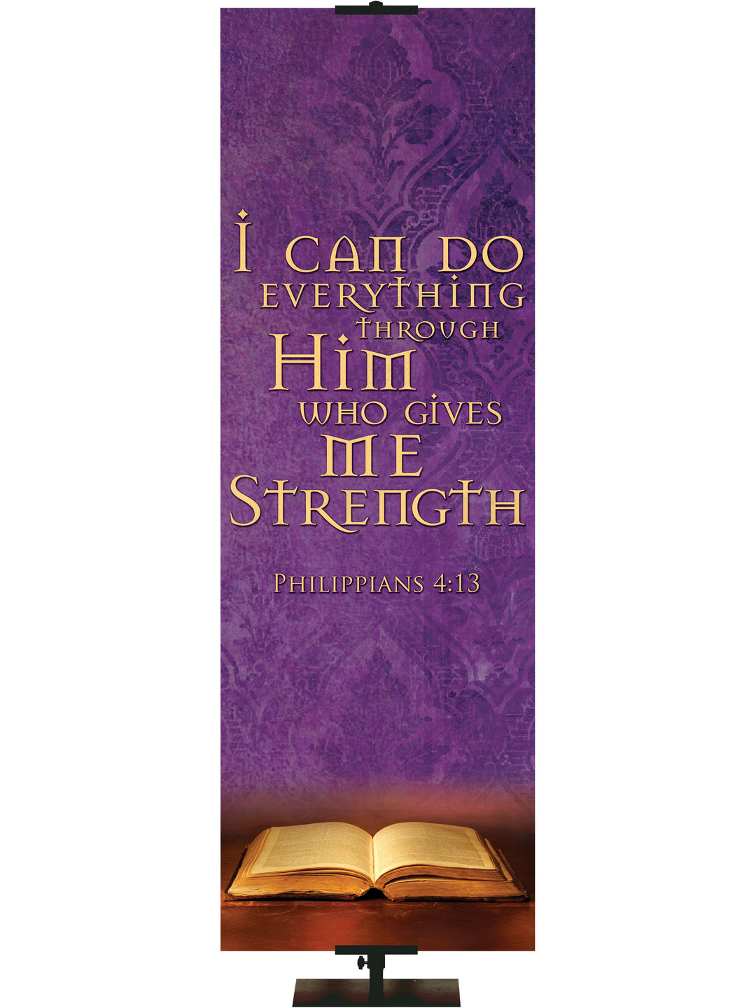 Scriptures For Life I Can Do All Things - Year Round Banners - PraiseBanners