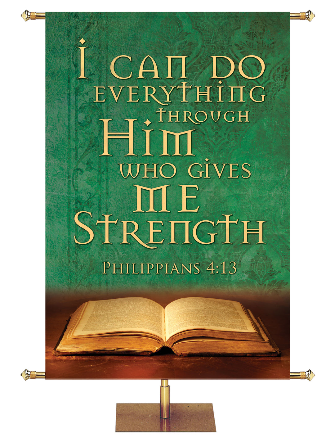 Scriptures For Life I Can Do All Things - Year Round Banners - PraiseBanners