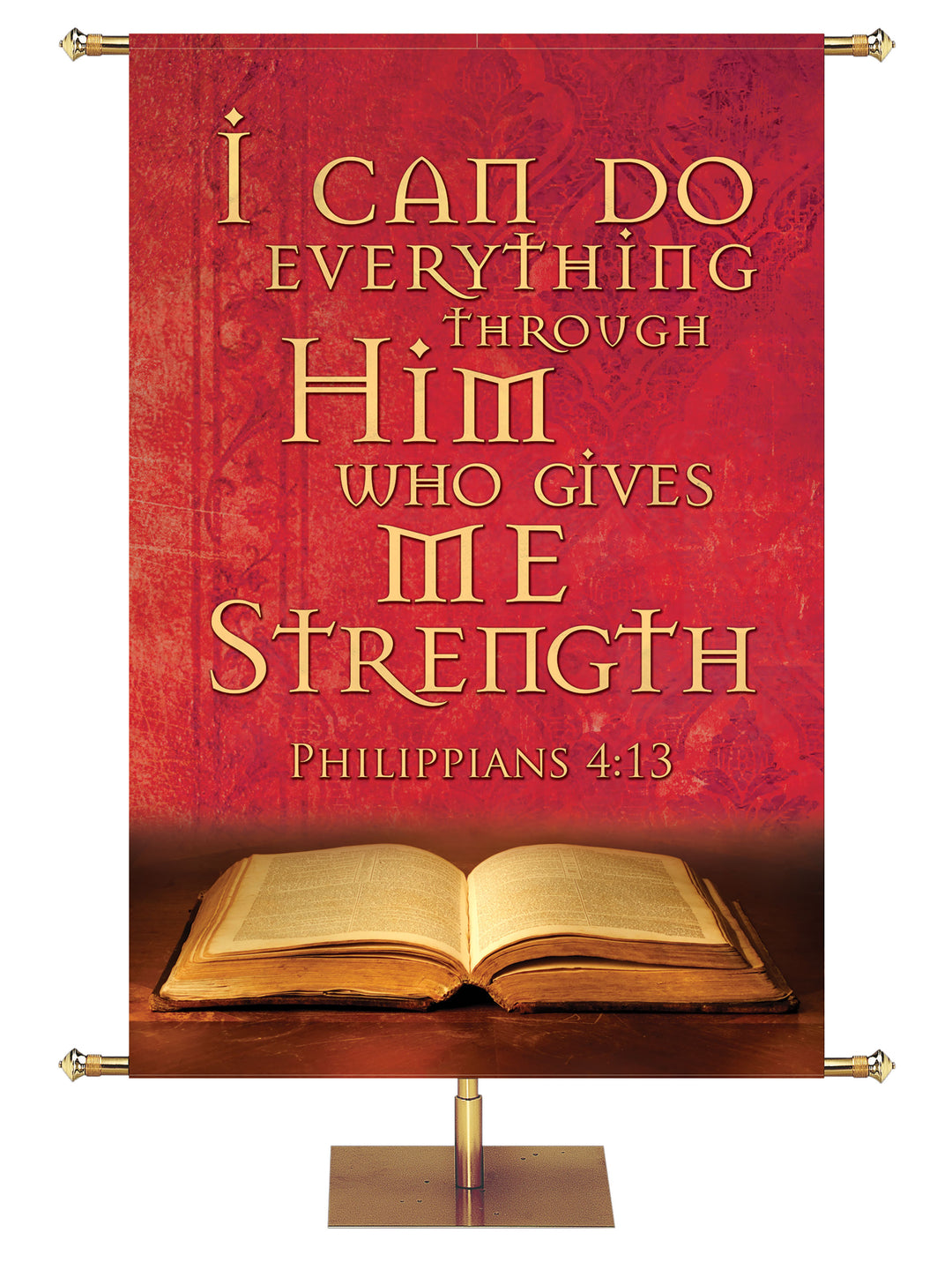 Scriptures For Life I Can Do All Things - Year Round Banners - PraiseBanners