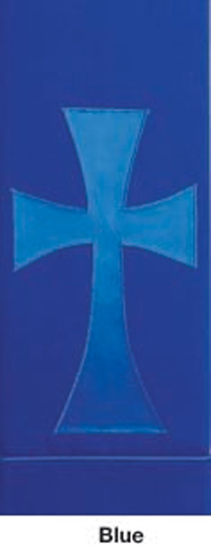 Pure and Simple Cross Deluxe Hand-Crafted Altar Frontal Cloth - Paraments - PraiseBanners