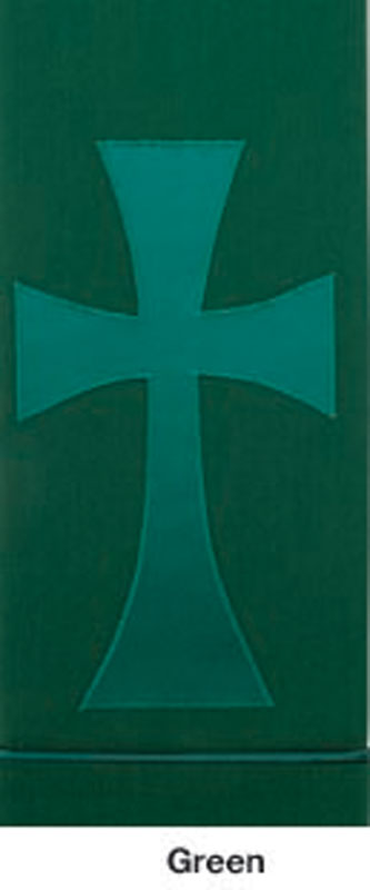 Pure and Simple Cross Deluxe Hand-Crafted Altar Frontal Cloth - Paraments - PraiseBanners