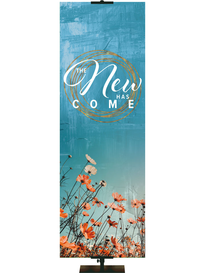 Spring Awakenings New Has Come Banner - Easter Banners - PraiseBanners