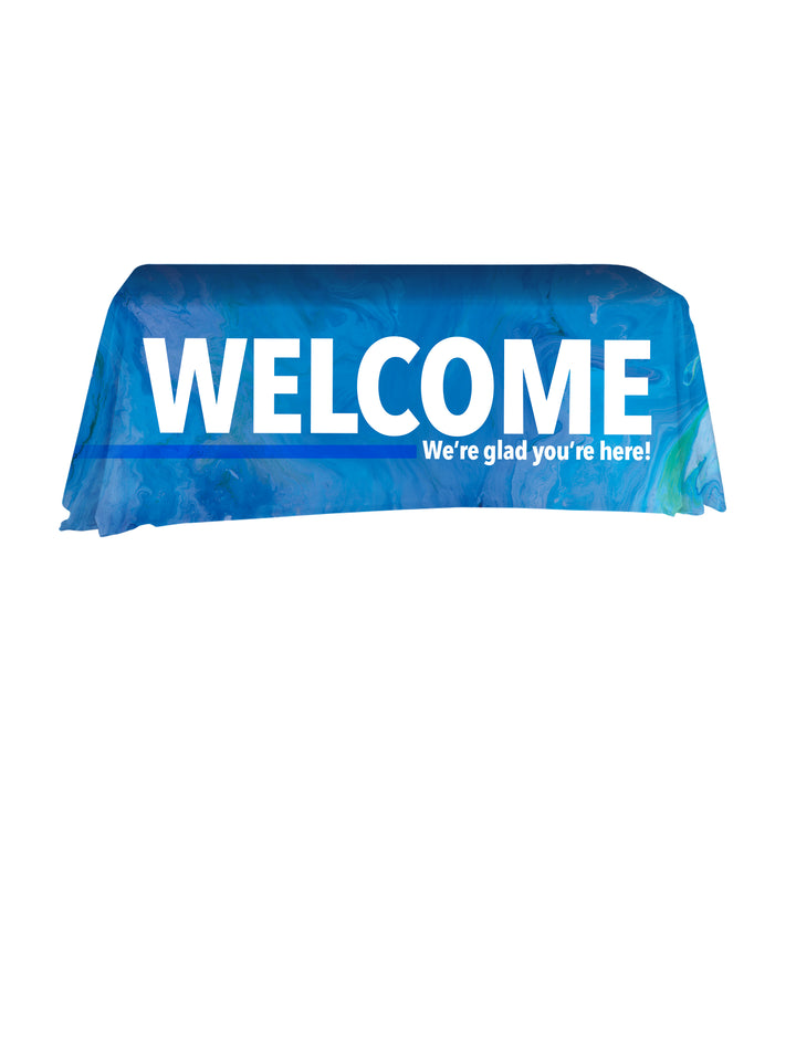 Gospel Impressions Welcome Table Throw - Table Throws - PraiseBanners