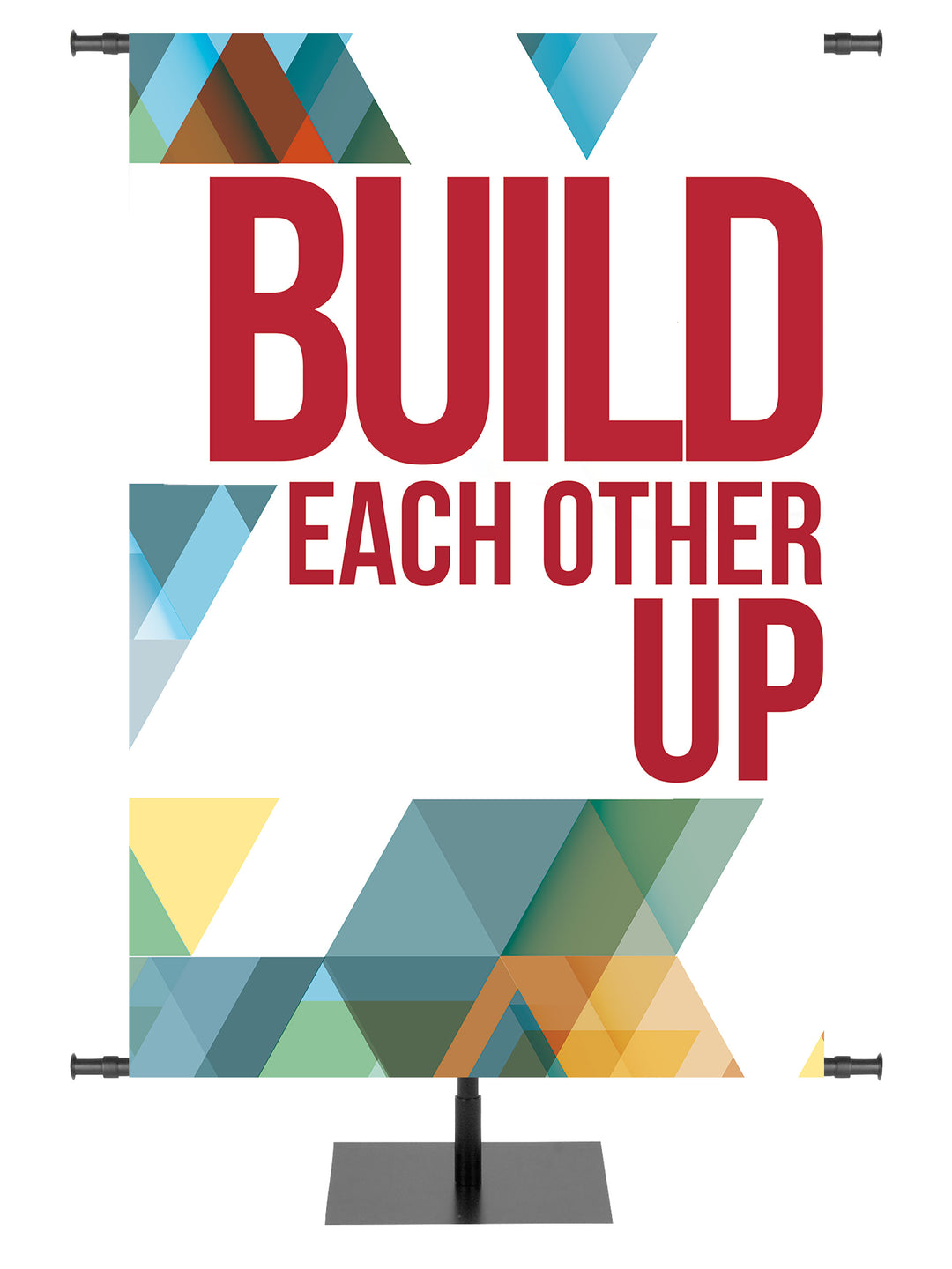 The Dynamic Word Build Each Other Up - Year Round Banners - PraiseBanners