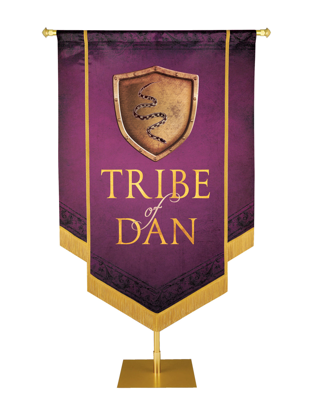 Tribe of Dan Embellished Banner - Handcrafted Banners - PraiseBanners