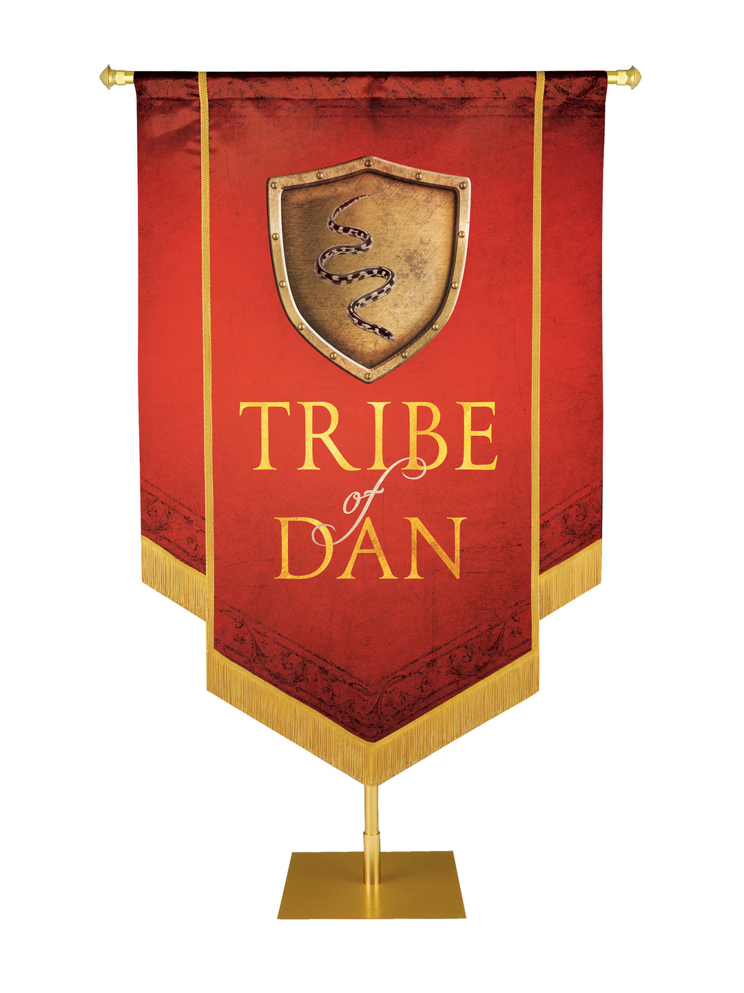 Tribe of Dan Embellished Banner - Handcrafted Banners - PraiseBanners