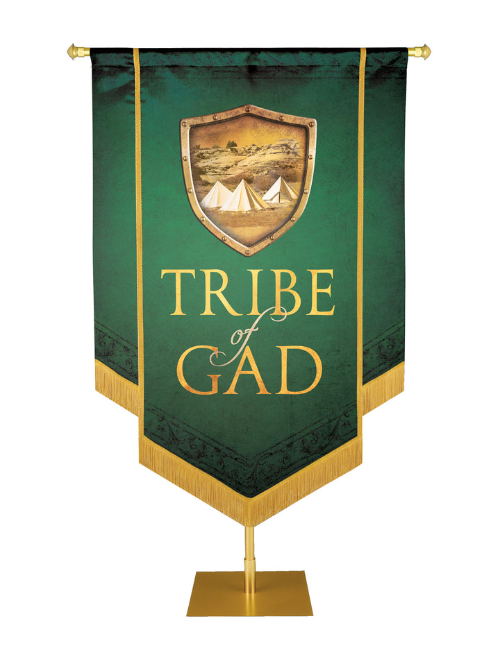 Tribe of Gad Embellished Banner - Handcrafted Banners - PraiseBanners