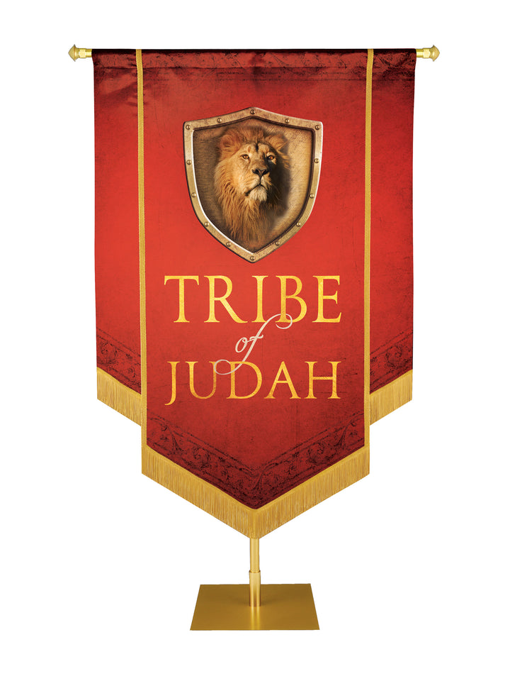 Tribe of Judah Embellished Banner - Handcrafted Banners - PraiseBanners