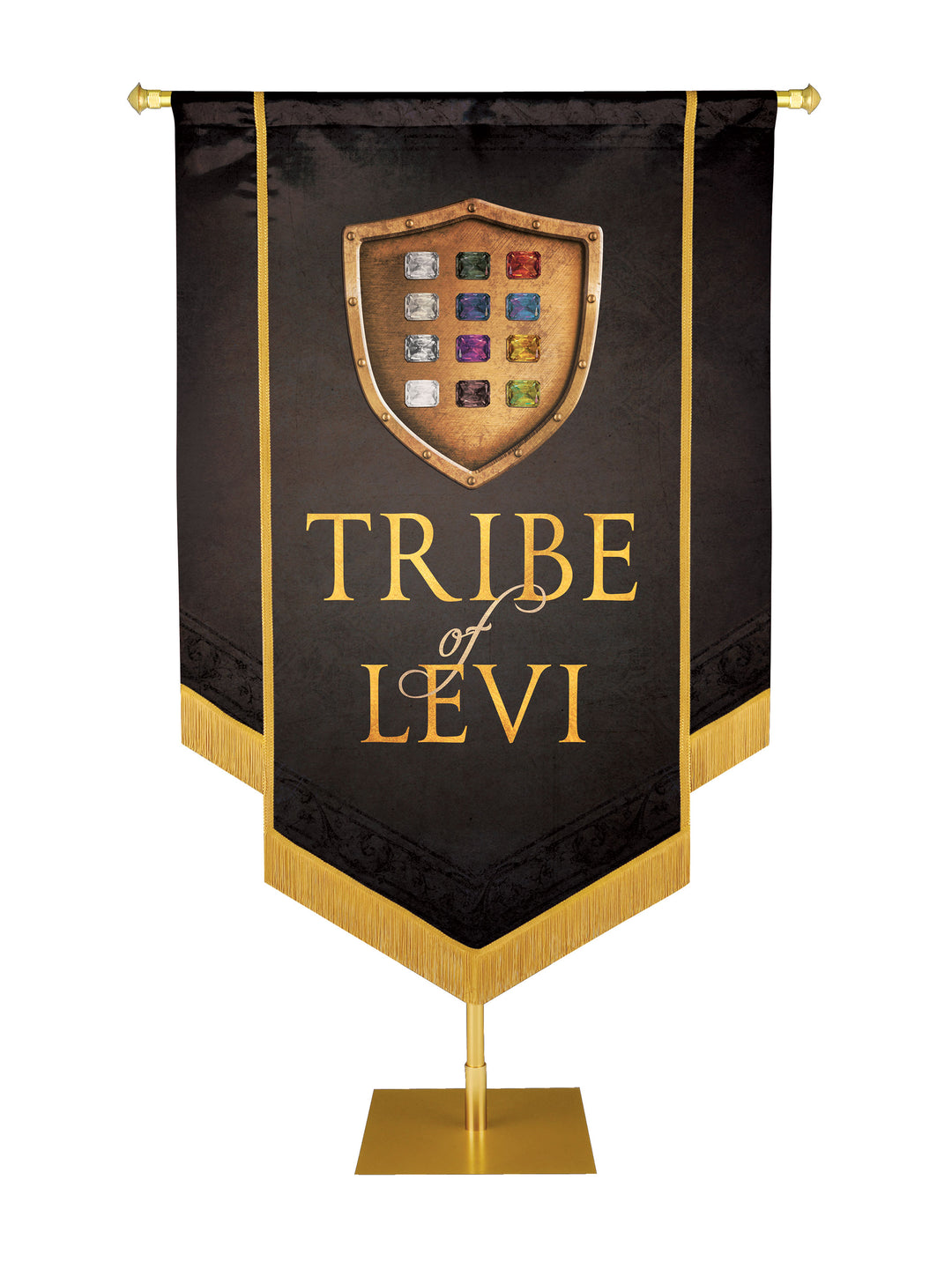 Tribe of Levi Embellished Banner - Handcrafted Banners - PraiseBanners