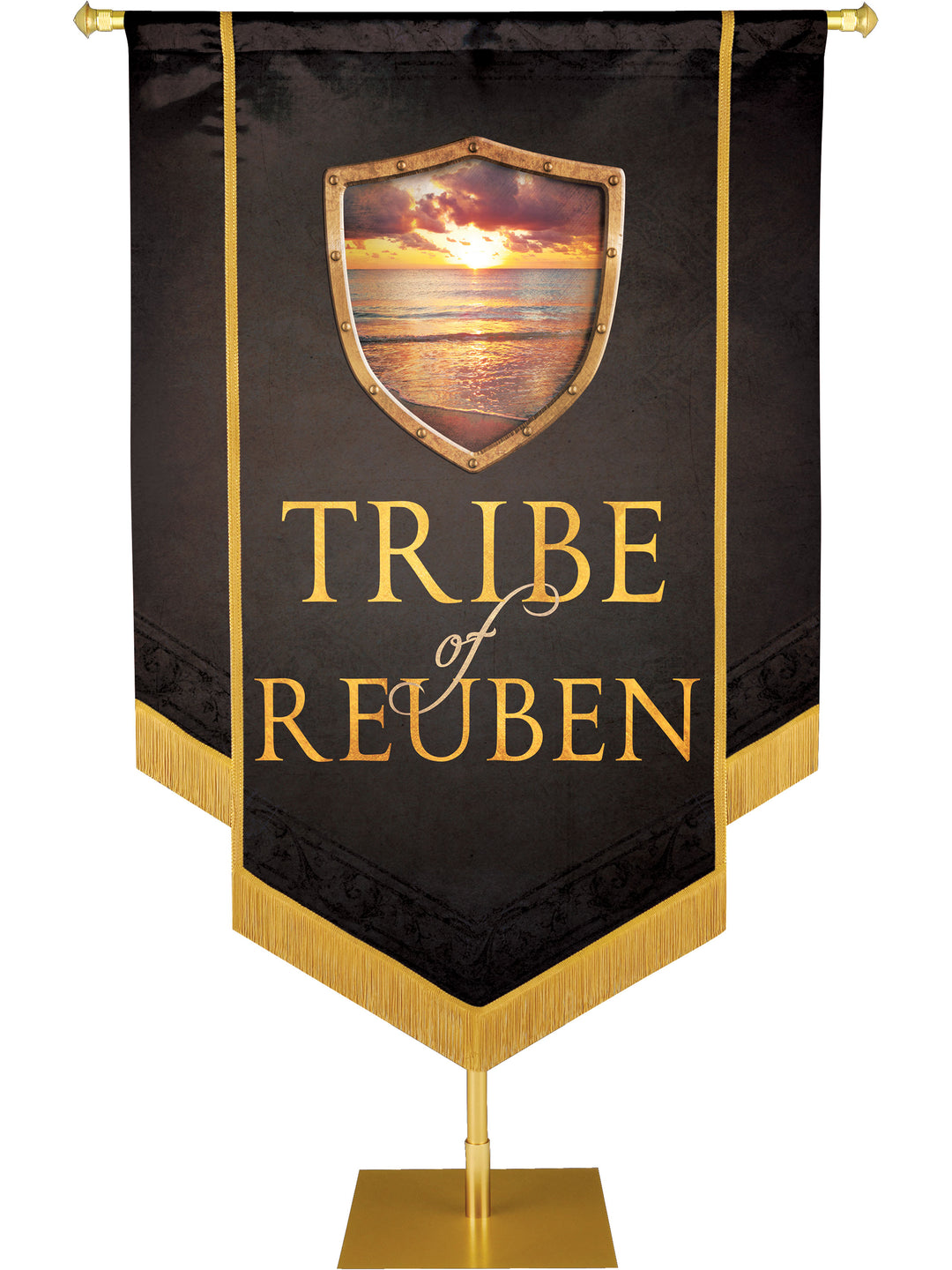 Tribe of Reuben Embellished Banner - Handcrafted Banners - PraiseBanners