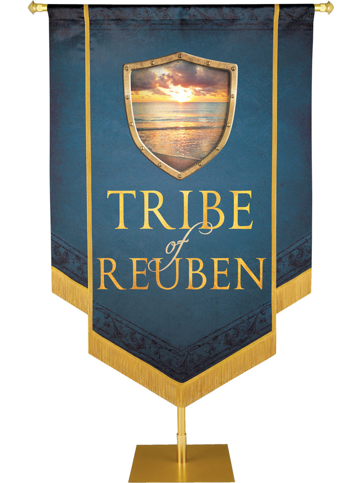 Tribe of Reuben Embellished Banner - Handcrafted Banners - PraiseBanners