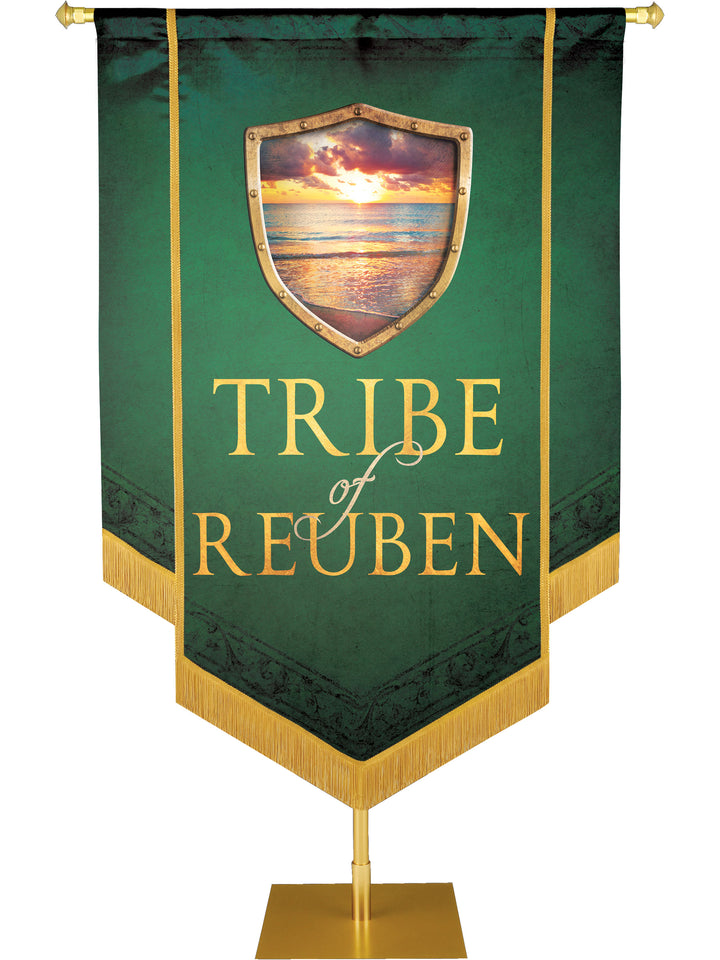 Tribe of Reuben Embellished Banner - Handcrafted Banners - PraiseBanners