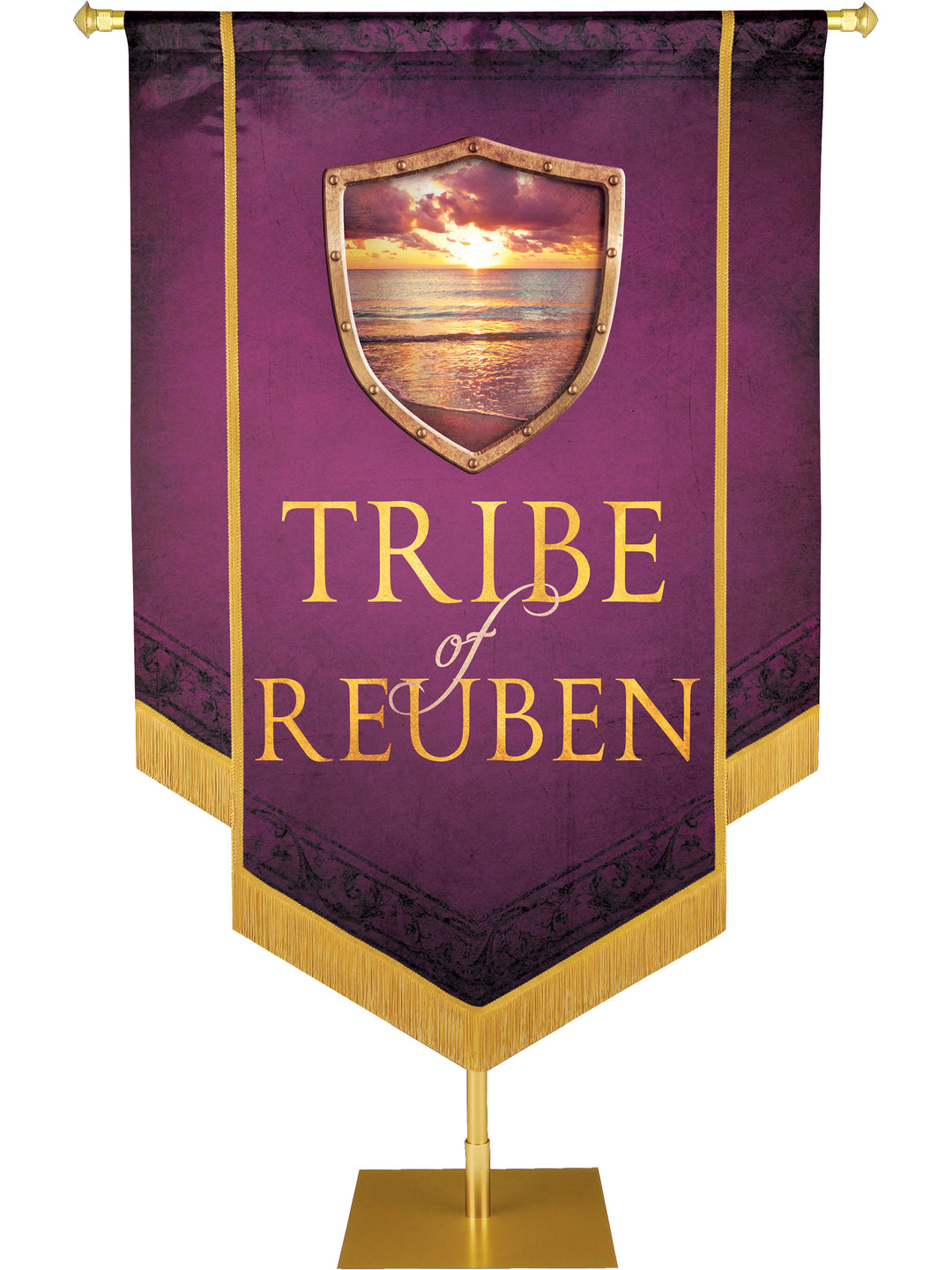 Tribe of Reuben Embellished Banner - Handcrafted Banners - PraiseBanners