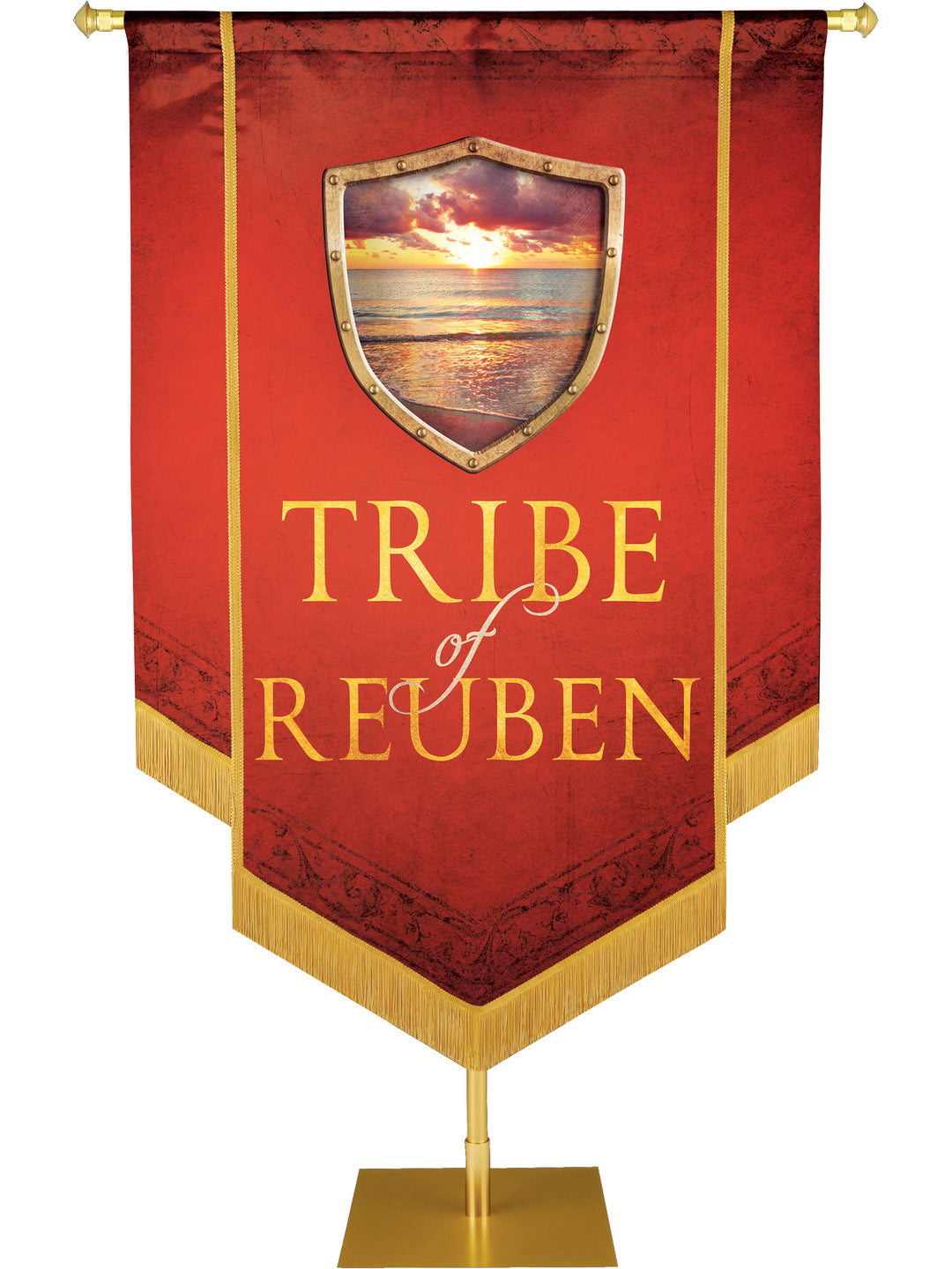 Tribe of Reuben Embellished Banner - Handcrafted Banners - PraiseBanners